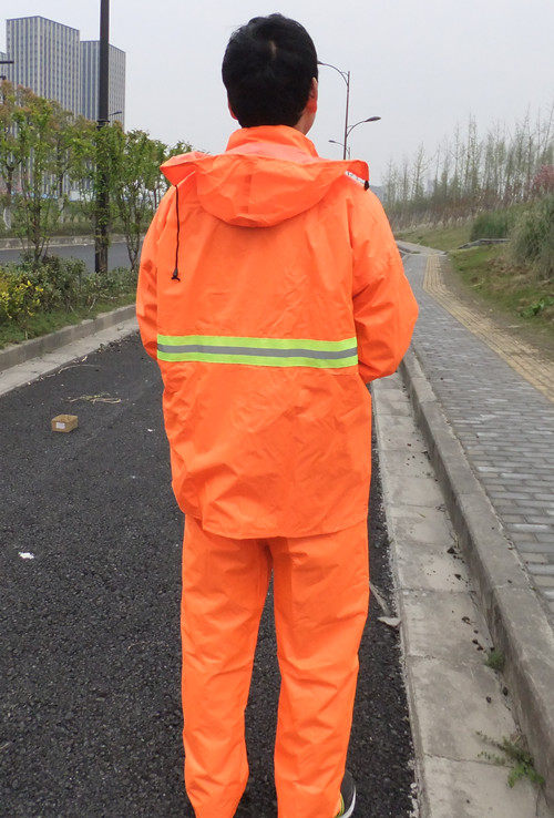 工作服雨衣雨裤套装新款加厚包邮