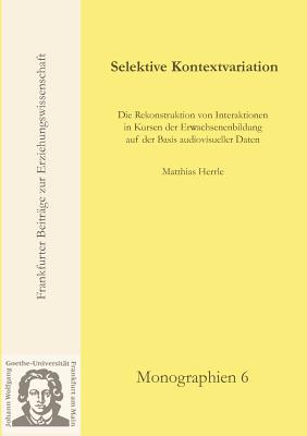 【预售】Selektive Kontextvariation
