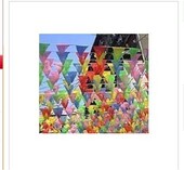 清仓彩旗串旗 三角彩旗串旗刀旗庆典婚庆三角旗彩旗三角小彩旗