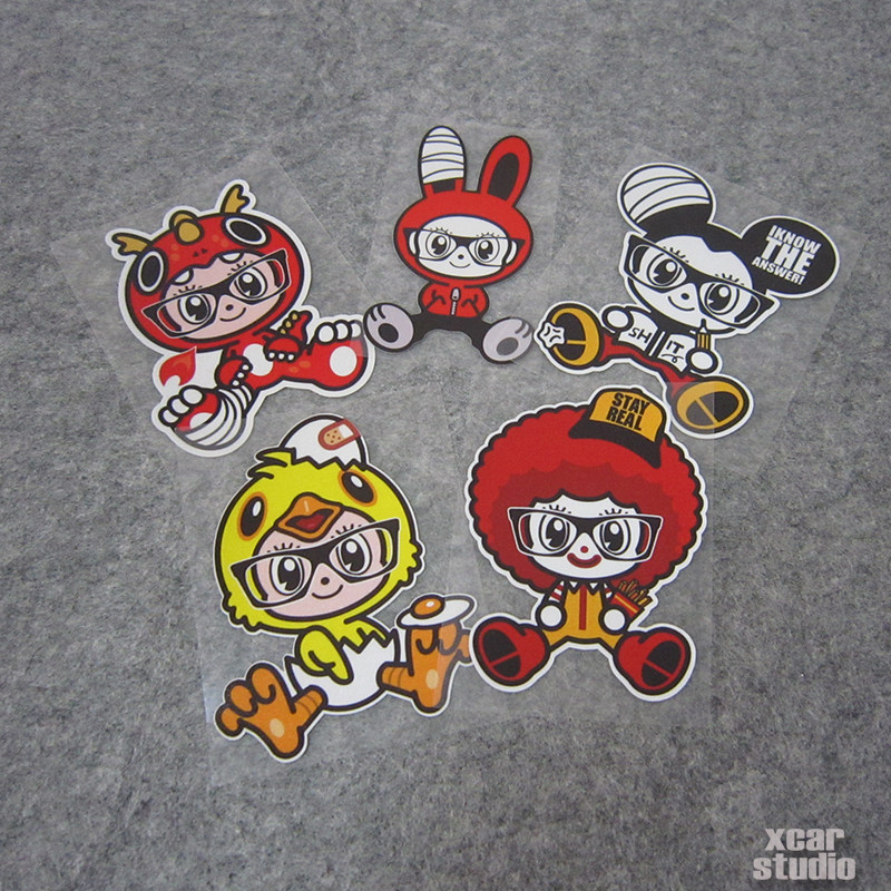 台湾音乐组合五月天 may day 小鼠合集版贴纸贴花防水