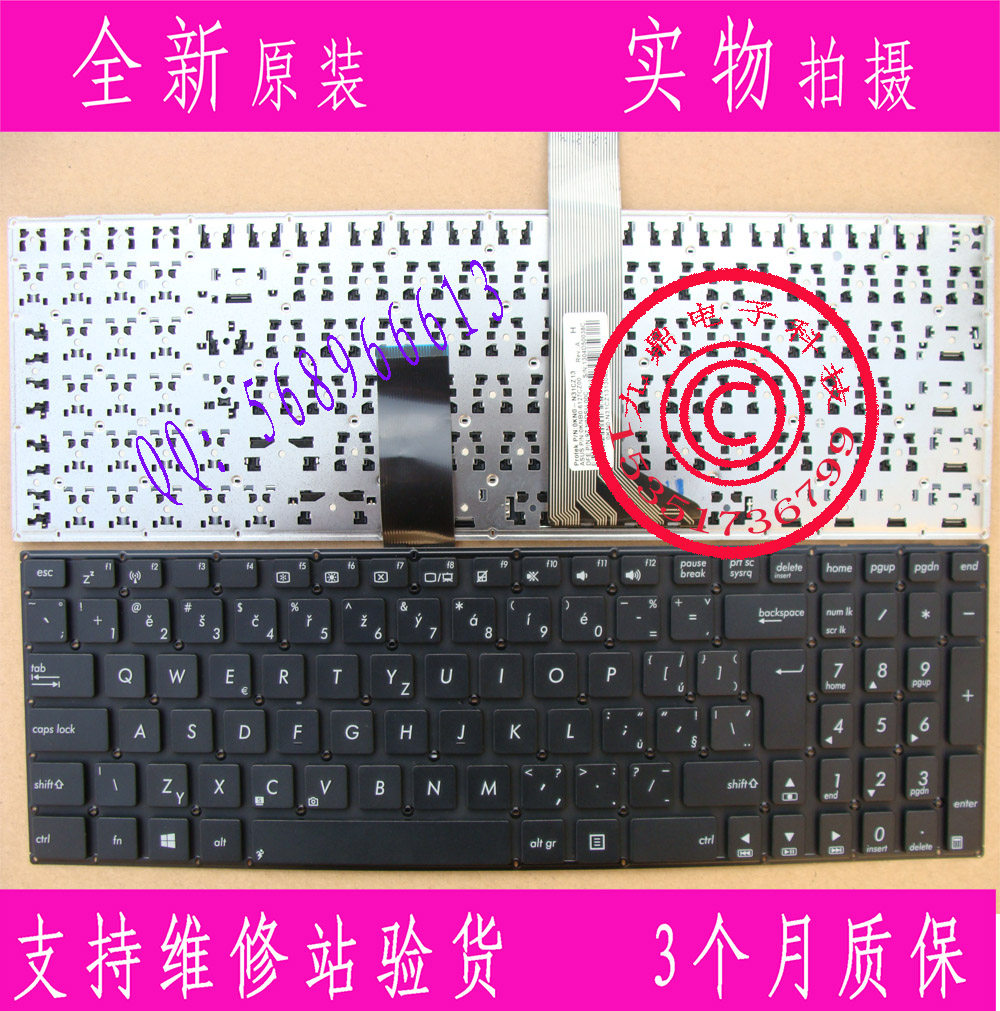 华硕ASUS K56 K56C A56C A56 S56C S550 S500C R505C CZ 键盘