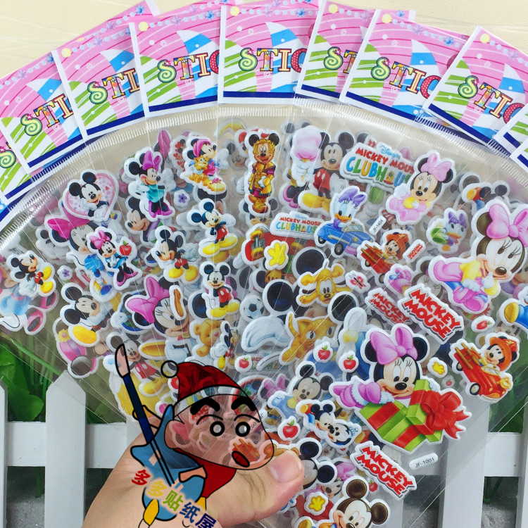 纸儿童卡通米奇妙妙屋不干胶泡泡贴动漫贴纸贴画小孩宝宝益智玩具|msdalam kategori Toy/bayi/teka-teki/blok bangunan/model, Pembelajaran awal/mainan pintar, pelekat - dari Buy2taobao.com untuk memberikan perkhidmatan ejen Taobao profesional membeli