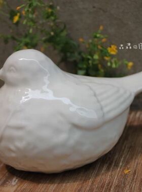 客厅白色美式乡村风陶瓷结婚礼物