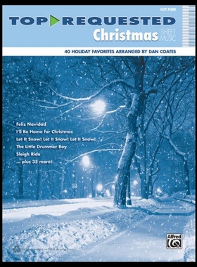【预售】Top-Requested Christmas Sheet Music: Easy Piano