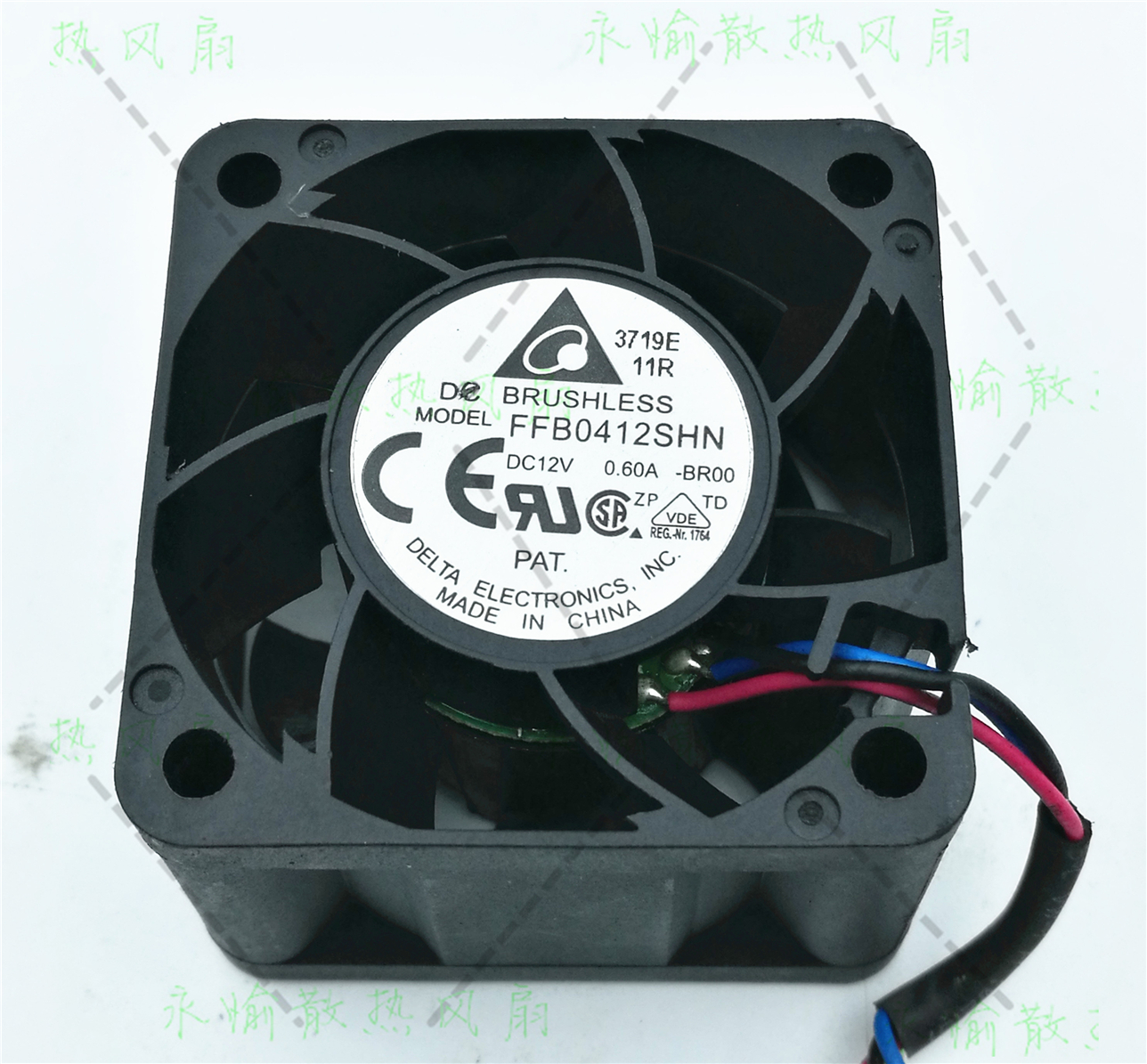 台达 FFB0412SHN -F00/R00/BR00 4028 12V 0.60A 4CM大风量风扇