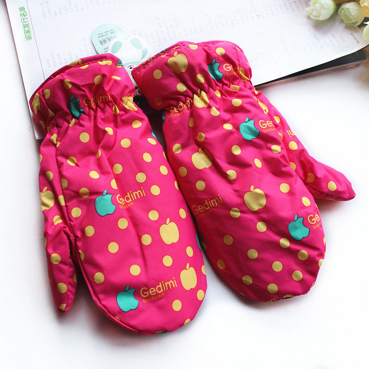 Gants pour fille en velours - Ref 2150470 Image 1