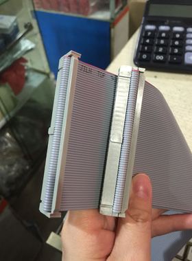 加工定制/64位灰排线/ICT测试机连接线/64PIN IDC灰色数据线