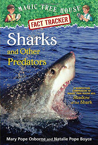 预订 英文原版 神奇树屋小百科系列32：鲨鱼与其它食肉动物 Magic Tree House Fact Tracker 32: Sharks and Other Predators 进口