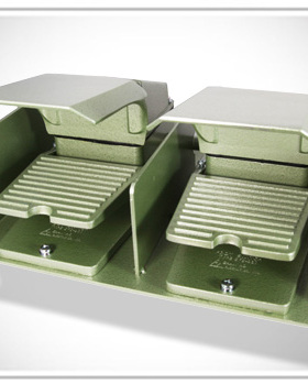 台湾山河 SHANHO 脚踏开关 SFSD-337 双位脚踏开关 全新原装正品