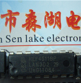 HEF4511BP HEF4511 CD4511BE CD4511 DIP-16 原装正品供应