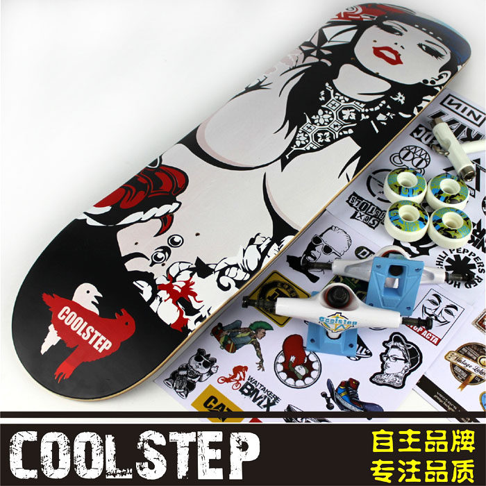 Skateboard pour homme femme COOLSTEP - Ref 2599773 Image 1