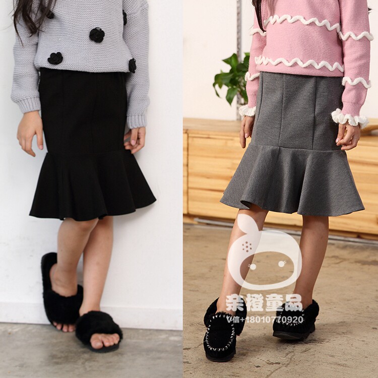 Jupe fillette en coton - Ref 2052718 Image 1
