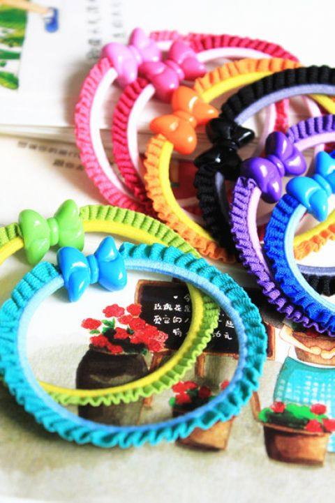 kknekki进口花边儿童发饰