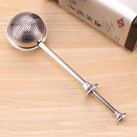 304不锈钢活动式茶棒茶漏 创意泡茶器 泡茶棒 茶叶过滤器 滤茶网