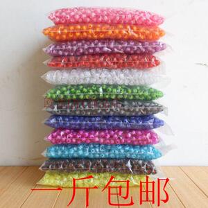 DIY饰品配件手工串珠散珠材料亚克力珠子12mm四角珠珠中珠西瓜珠