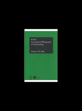 【预售】Ibss: Anthropology: 2006 Vol.52: International Bi