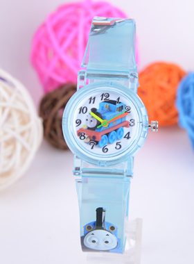 热销新款托马斯小火车熊出没机器猫葫芦娃儿童手表男孩女孩卡通表