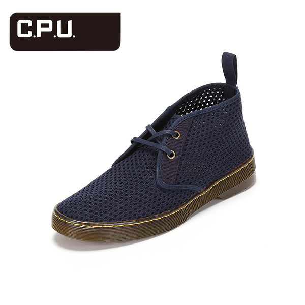 Dr.Martens 透气网布2孔系带 男式单鞋 优惠券折后￥179包邮（￥199-20）