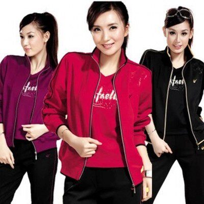 城德美春秋运动服休闲大码