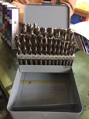 包邮全磨制直柄麻花钻头组合套装41PC 41件套 黑钻6-10.0*0.1mm