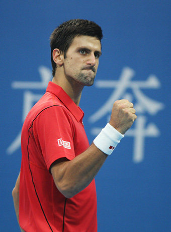 体育海报德约科维奇网球房间客厅咖啡厅酒吧家居饰品装饰画T1225B