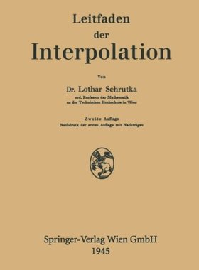 【预订】Leitfaden Der Interpolation