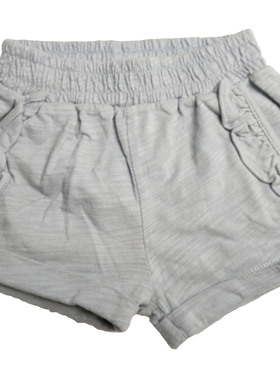 哟呼！old navy*3-6个月女童灰色全棉平角内裤四角短裤6225847
