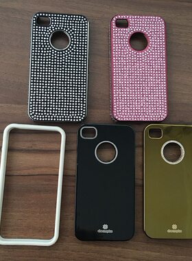 ZENUS适用iphone4S水钻彩壳 iphone4手机保护外壳 奢华风 钻石壳