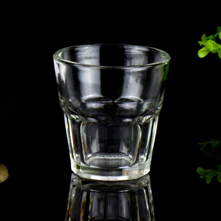 小莲花威杯 透明玻璃杯子 八角杯 酒吧啤酒杯KTV洋酒杯 欢迎选购！