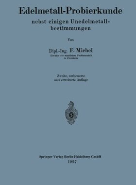 【预订】Edelmetall-Probierkunde Nebst Einige...
