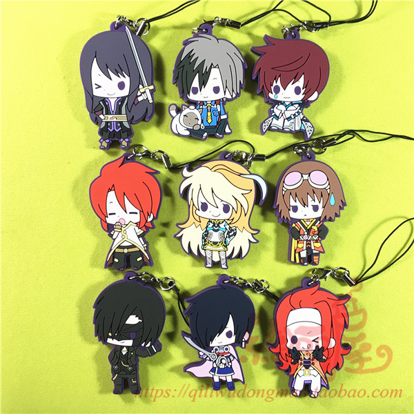 日本散货橡胶挂件动漫周边