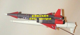 美国纳瓦霍洲际巡航导弹SM-64 Navaho地对空导弹核导弹空对空模型