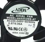 正品ADDA风机 AA9252MB-AT 92*92*25 交流220V 原装正品