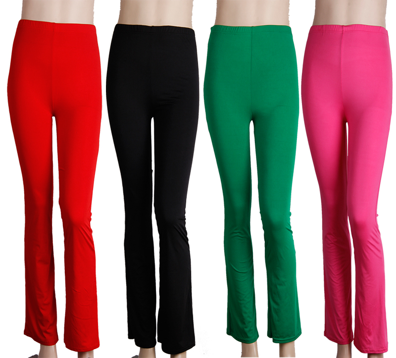 跳舞练功女成人舞蹈演出长裤子