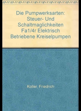 【预售】Die Pumpwerksarten: Steuer- Und Schalt