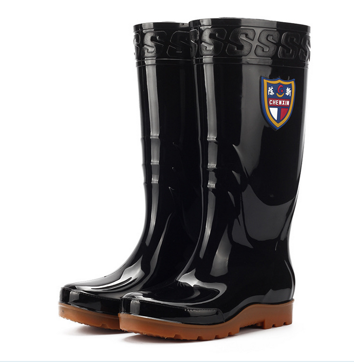 Chaussures - bottes caoutchouc homme pour hiver - semelle tendon - Ref 972740 Image 1