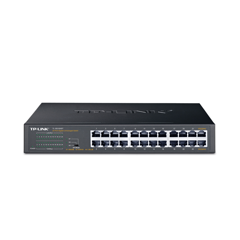 TP-LINK TL-SG1024DT 24¿Ú»ú¼ÜʽȫǧÕ×½»»»»úÎÞÅÌÍøÂç¼à¿Ø¿Ë¡