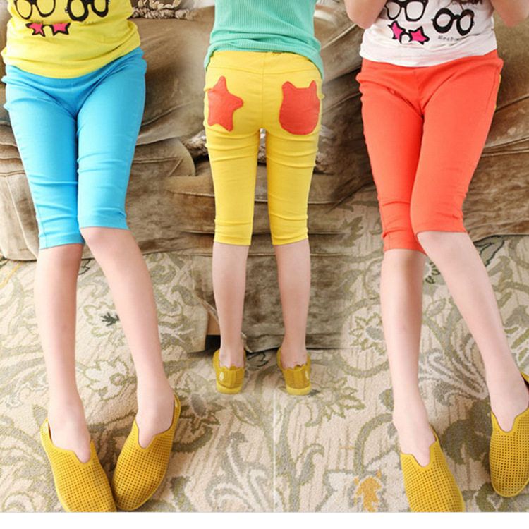 Pantalon fille en Toile de coton - Ref 2064123 Image 1