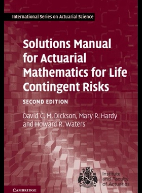 【预售】Solutions Manual for Actuarial Mathema