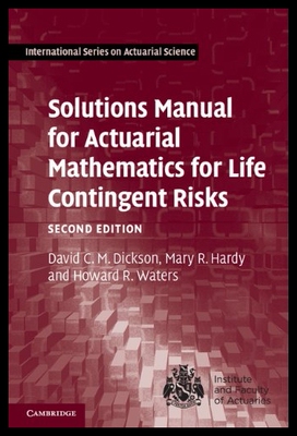 【预售】Solutions Manual for Actuarial Mathema