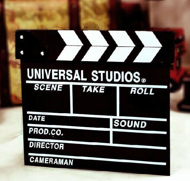 三个包邮 导演板 电影拍板 打板小黑板 场记板 电影打板  28*30cm