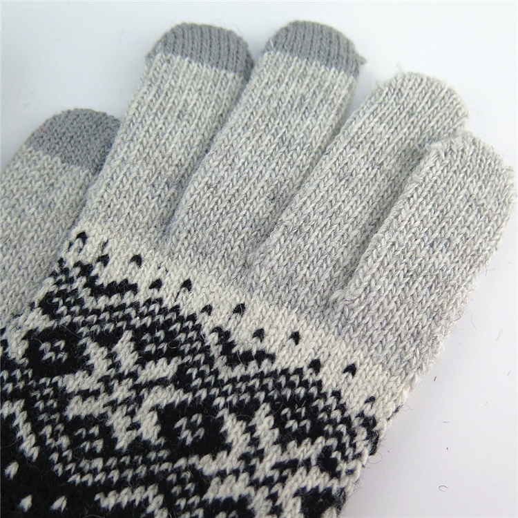 Gants pour homme en de laine - Ref 2781362 Image 4