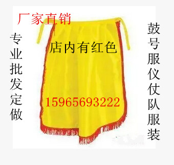 军乐队服装仪仗队服配套披风少先队鼓号服装披肩指挥服披肩披风黄