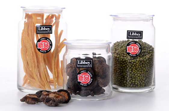 密封罐 利比Libbey经典储物罐(带盖) 收纳 防潮防湿透明玻璃瓶