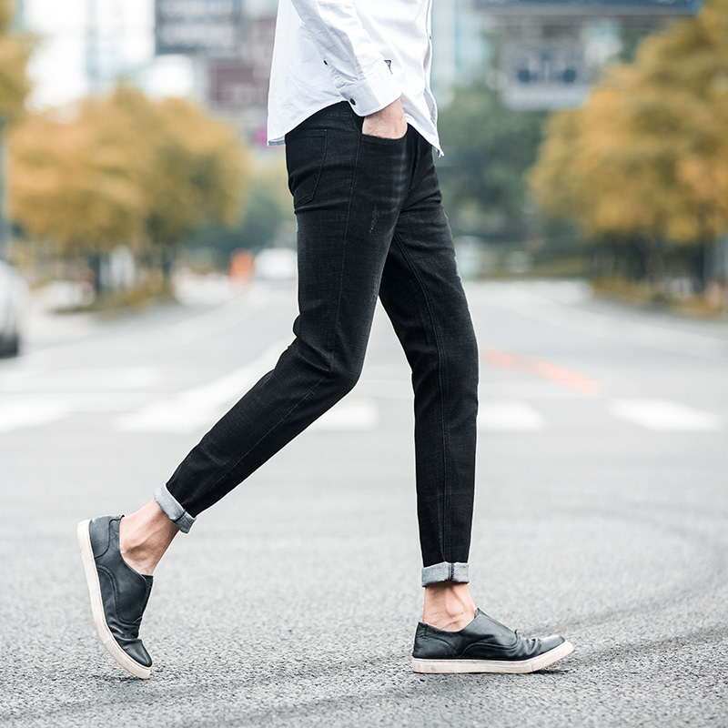 Jeans pour jeunesse pieds Slim TONLION - Ref 1461685 Image 1