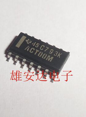 ACT00M 逻辑-栅极和逆变器 CD74ACT00M【SOP14】全新原装可直拍