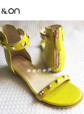 617真皮女鞋夏季onon高帮牛皮