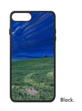 适用于iPhone绿色草原蓝天Xr手机壳max保护套678plus硅胶11