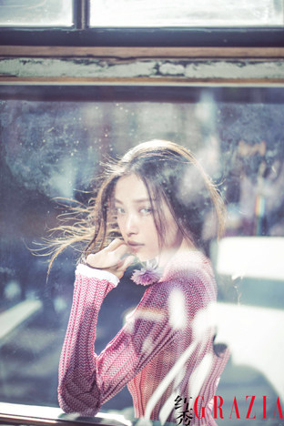 美女明星 倪妮 海报制作高清写真相纸印刷房间装饰挂画V10221B