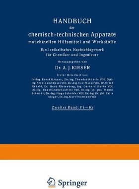 【预订】Handbuch Der Chemisch-Technischen Ap...